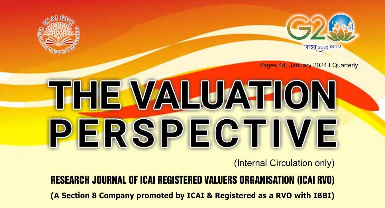 The Valuation Perspective - By CA. Pawan Kumar Singal